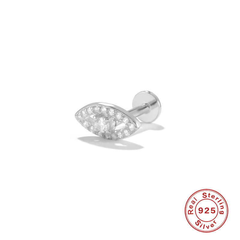 Wholesale S925 Sterling Silver Piercing Inner Thread Ear Piercing Ear Bone Nails